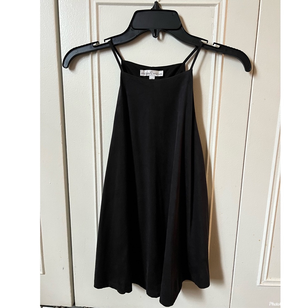 Black tank top